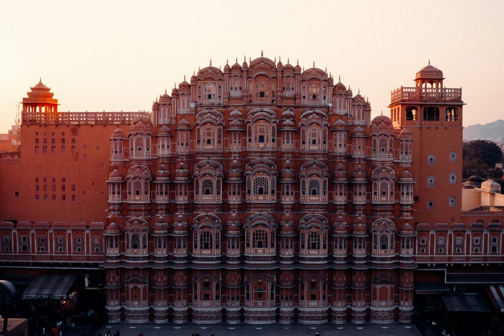 A majestic monument representing the beauty of India’s heritage