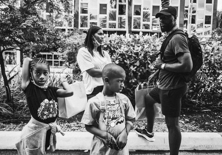 People sharing a joyful moment together in a community setting